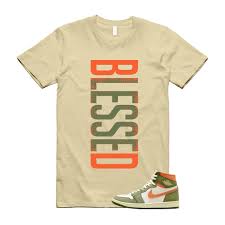 Craft Celadon 1 High OG Sky J Light Olive Bright Mandarin Coconut Milk T  Shirt Match VERTBLS