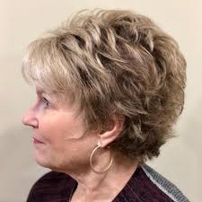 Short curls with super short square cut bangs. 50 Wonderful Short Haircuts For Women Over 60 Hair Adviser