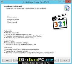 With klite mega codec, you can save a good amount of time looking for specific codecs. K Lite Mega Codec Pack 15 3 Free Download