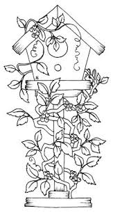 Here are pretty bird pictures to print & color, of several different breeds. 40 Bird House Coloring Pages Ideas House Colouring Pages Coloring Pages Bird House