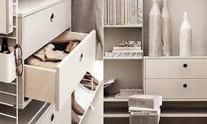 Bücher oder bastelmaterialien, ordner oder werkzeug: String Regal System Beige Sofort Lieferbar Elbdal De Skandinavische Wohnaccessoires