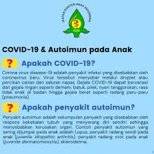 Idai On Twitter Penyakit Autoimun Adalah Sekumpulan Penyakit Yang Disebabkan Oleh Respons Kekebalan Tubuh Yang Menyerang Diri Sendiri Sehingga Menyebabkan Kerusakan Organ Anak Dengan Gejala Autoimun Lebih Mudah Menderita Infeksi Termasuk Infeksi