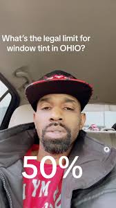 Window Tint Pulled over in Ohio