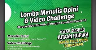 Agar maksud yang ingin disampaikan dalam sebuah essay bisa tesampaikan dengan baik, maka sebuah essay harus ditulis dengan sebaik mungkin. Lomba Menulis Opini Dan Video Challenge Zahrapedia Info 2020