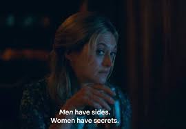 Men have sides. Women have secrets." 🎥 The Umbrella Academy