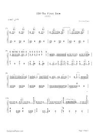 We did not find results for: The First Snow Exo Numbered Musical Notation Preview