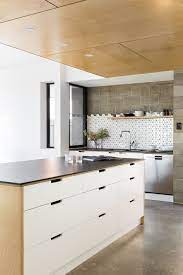 2pac Painted Doors With Notch Out Handle Detail Meet Neolith Nero Tops By Cdkstone Kitchendesign Kitchens Indust Kitchen Renovation Kitchen Kitchen Design