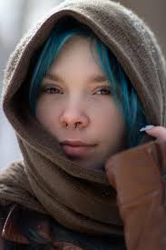 Skin retouching practice before and after images