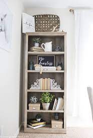 Farmhouse Style Office Blooming Homestead Farmhouse Bookshelf Farmhouse Shelves Farmhouse Bookshelf Decor