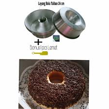 Belum pernah buat kalau dikukus tapi saya buat 2 kali aturan resep pakai 24 loyang tapi yang keju dan meses saya pakai loyang 22 karena biar banyak loyang 24 jadi 1 loyang yang loyang. Jual Loyang Kue Bolu Tulban Press 24 Cm Anti Lengket Kab Bogor Navy95 Loyang Tokopedia