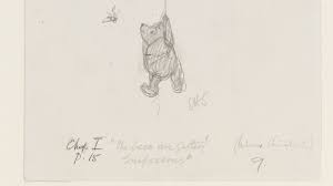 50 cm h x 40 cm w. Eh Shepard S Original Winnie The Pooh Drawings To Go On Display At The V A For The First Time In 40 Years Surrey Live