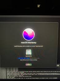 Been trying to reinstall MacOS Monterey, starts off at 2 hours 57 minutes  remaining then after a couple of hours shoots up to this crazy amount of  time, please can someone assist