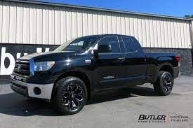 The toyota tundra is a pickup truck produced in the united states by the japanese manufacturer toyota since may 1999. Toyota Tundra With 20in Fuel Assault Wheels Exclusively From Butler Tires And Wheels In Atlanta Ga Image Number 10678