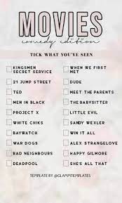 They'll rekindle your love and remind him why he chose you. 52 Movie To Watch List Ideas Movie To Watch List Movies To Watch Movie List