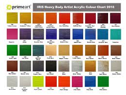 High Quality Painting Colours Chart 2019