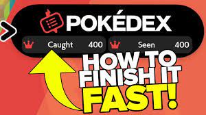 How To Complete The Pokedex In Pokemon Sword Shield Fast Youtube