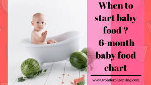 When To Start Baby Food Annaprashana 6 Month Baby Food Chart