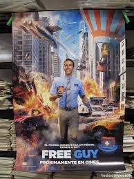 'free guy' imax poster promises another wild ryan reynolds movie. Free Guy Kaufen Poster Und Plakate Von Abenteuerfilmen In Todocoleccion 203520318