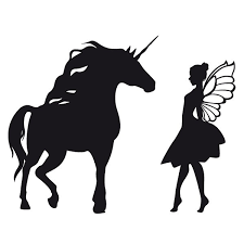 In öffentlichen kinderkrippen, kindergärten, schulen etc.). Einhorn Fee Wandtattoo