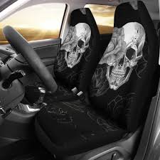 Housse De Siege De Voiture Skull Housses De Siege De Voiture Voiture Housses De Siege