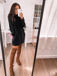 Five ways to style mom jeans: Amazon Sweater Dresses For Fall Winter