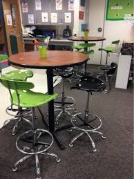 Coffee Shop Classroom Couch Standing Tables Stools Cushions Floor Classroom Furniture Classroom Seating Arrangements Flexible Seating