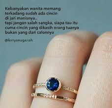 Pin Oleh Tentang Hati Di Tentang Hati Cincin Jari Manis Kekasihku