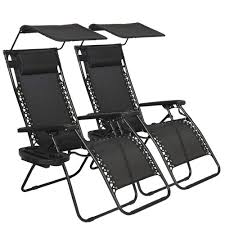 Maybe you would like to learn more about one of these? Amazon Com Zero Gravity Chair Outdoor Folding Adjustable Lounge Chair Chaise 250lbs Weight Capacity Recliner Chairs With Cup Holder And Canopy Shade For Patio Pool Beach Lawn Deck Yard Set Of