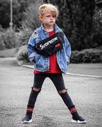 It's all about supreme, stay informed! Behind The Scenes By Insanesneaker Kids Streetwear Supreme Clothing Kids Fashion