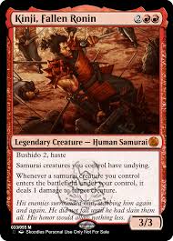 Maybe you would like to learn more about one of these? Custom Samurai Tribal Cards Magic The Gathering Cards Magic The Gathering Magic Cards