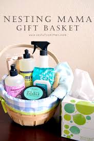In india the traditional occasion in both the cases, the expecting moms are pampered and gifted with relevant ideas that would make them feel fantastic for their motherhood, and the gifts. Diy Nesting Mama Gift Basket Wildly Streeter Mother S Day Gift Baskets Mama Gifts Unique Gift Baskets