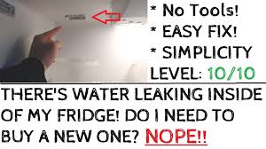 We did not find results for: Why Is My Fridge Leaking Water Inside Causes And Solution