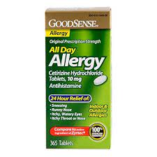 Goodsense All Day Allergy Allergies Allergy Tablets Allergy Medication