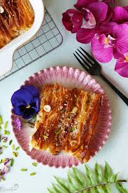Sheets need to be thawed in the refrigerator overnight. Mesh Om Ali Phyllo Milk Pie Cleobuttera
