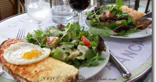 Typical French Food Croque Monsieur Croque Madame Typical French Food Food Traditional French Recipes