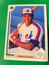 Wil Cordero Trading Card Values