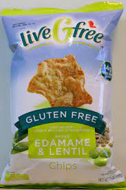 They also sell brown rice chips. Aldi Livegfree Edamame Lentil Chips Food Review Ain T Found A Good Title Blog