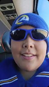 Meet Marvel Perez, the second grader already getting noticed by the Rams. 🏈