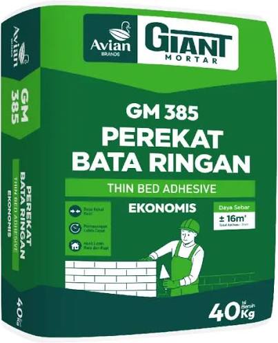 SEMEN MORTAR AVIAN PEREKAT HEBEL 385