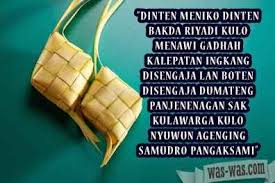 500 plus ucapan selamat idul fitri 1442 h 2021 berbagai bahasa daerah dan inggris terbaru 2. Ucapan Idul Fitri 2021 Jawa 2021