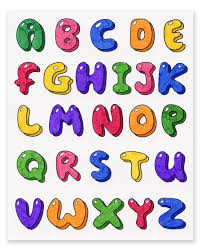 How to teach your child to recognize the letters of the alphabet? How To Draw Bubble Letters Art Projects For Kids