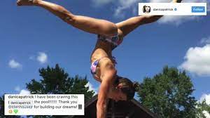In the brief video, posted to her instagram account, she also shows off her incredibly fit physique, wearing only a leopard print bikini. Danica Patrick Shows Off Yoga Moves Video Dailymotion