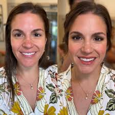Makeup artist for natural soft glam wedding look