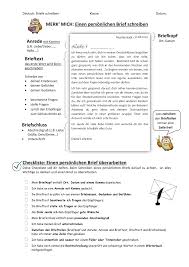 Merkblatt Checkliste Einen Personlichen Brief Schreiben Unterrichtsmaterial Im Fach Deutsch In 2020 Briefe Schreiben Briefe Lesen Personlichen Brief Schreiben