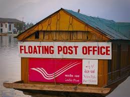 A Floating Post Office India Has The Largest Postal Network In The World With Over 1 55 015 Post Offices A Single Post India Facts Amazing India Post Office