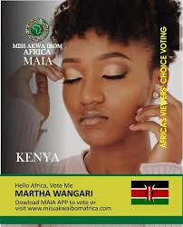 Miss Africa Maia Beauty pageant