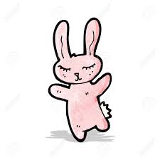 Une idée de dessin de lapin ? Dessin Anime Lapin Rose Clip Art Libres De Droits Vecteurs Et Illustration Image 32528549