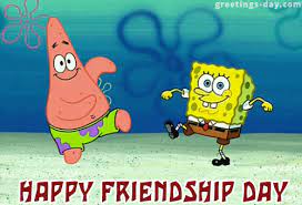 Spongebob is at first grateful for patrick's gift, but he soon spongebob: Happy Friendship Day Happy Friendship Day Free Animated Gifs Happy Friendship