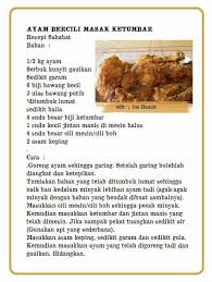 Ayam Bercili Masak Ketumbar Curry Recipes Low Calorie Dinners Food And Drink
