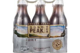 Find nutrition and bottle size information for this fruity tea here! Gold Peak Iced Tea Diet Bottles 6 Ct Gold Peak 83900005535 Customers Reviews Listex Online